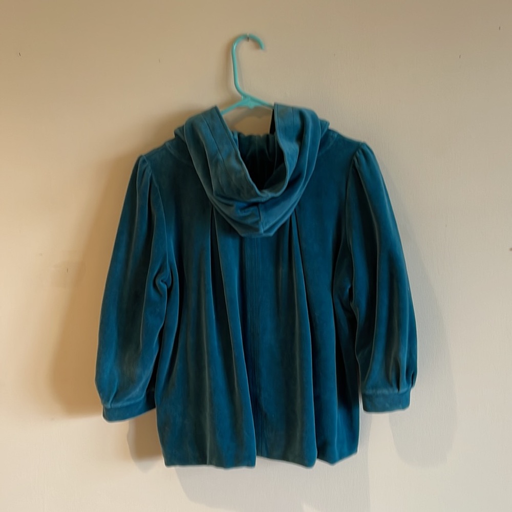 Vintage ‘00s velour Juicy Couture cape jacket - Picture 2 of 2